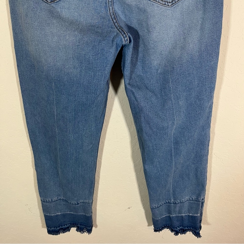 Abercrombie & Fitch Ultra High Rise Ankle Straight Curve Love Jeans Size 12 / 31 - Picture 7 of 11